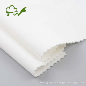 Tissu de plongée sous-marine tricoté en stock blanc